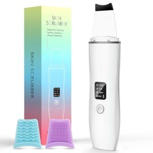 Ultrasonic Face Scrubber with 4 Modes and Covers