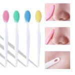 4-Pack Double-Sided Silicone Lip and Face Brushes