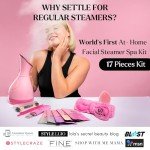 Facial Steamer Spa Kit with 17 Skin Care Tools