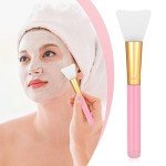 5-Pack Silicone Face Mask Brushes in Assorted Colors