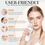 Ultrasonic Face Scrubber with 4 Modes and Covers