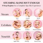 Facial Steamer Spa Kit with 17 Skin Care Tools