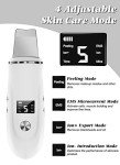 Ultrasonic Skin Scrubber and Blackhead Remover Tool