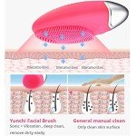 Rose Electric Silicone Facial Cleanser Brush