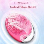 Rose Electric Silicone Facial Cleanser Brush