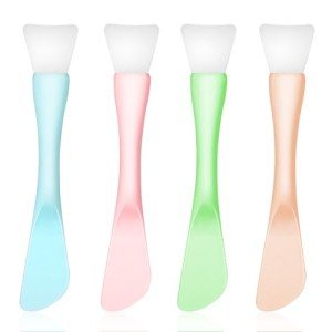 4-Piece Silicone Facial Mask Applicator Set