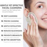 4 Pack Silicone Face Scrubber Set for All