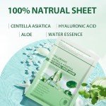 10-Pack Centella Asiatica Calming Face Masks