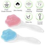 2 Pack Silicone Face Scrubber for Cleansing Skin