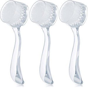 3 Pcs Soft Bristle Face Brush Set