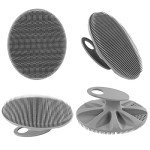 INNERNEED Soft Silicone Exfoliating Body Scrubber Glove