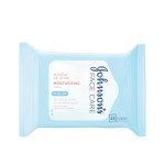 Johnson's Face Care Moisturizing Makeup Wipes - 25 Pack