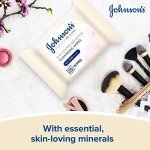 Johnson's Extra-Sensitive Makeup Removal Wipes - 25 Pack