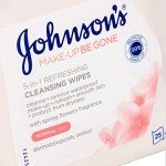 Johnson's Face Care Makeup Remover Wipes - 25 Pack