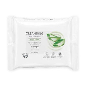 Aloe Vera Face Cleansing Wipes - 25 Count