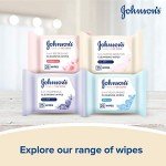 Johnson's Extra-Sensitive Makeup Removal Wipes - 25 Pack