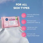 NIVEA 3-in-1 Rose Care Makeup Remover Wipes