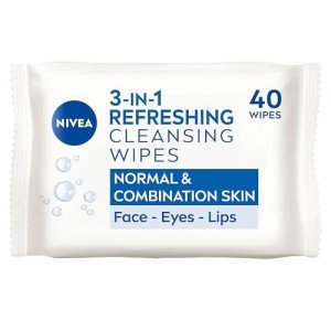 NIVEA Plant-Based 3-in-1 Cleansing Wipes for All Skin