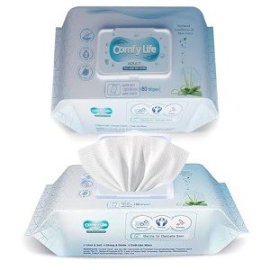 Comfy Life Luxury Rinse-Free Body Cleansing Wipes