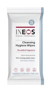 Fragrance-Free Antibacterial Hand Hygiene Wipes x15