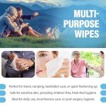 Comfy Life Luxury Rinse-Free Body Cleansing Wipes