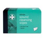 Reliwipe Moist Saline Wound Cleansing Towels - 100 Pack