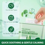 10-Pack Centella Asiatica Calming Face Masks