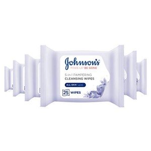Johnson's Face Care Makeup Removal Wipes (6 Packs)