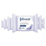 Johnson's Face Care Makeup Removal Wipes (6 Packs)
