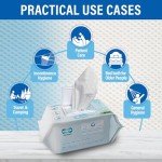 Comfy Life Luxury Rinse-Free Body Cleansing Wipes