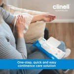 All-in-One Incontinence Cleansing Wipes - Pack of 25