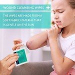 Reliwipe Moist Saline Wound Cleansing Towels - 100 Pack