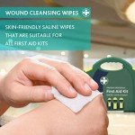 Reliwipe Moist Saline Wound Cleansing Towels - 100 Pack