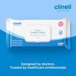 All-in-One Incontinence Cleansing Wipes - Pack of 25