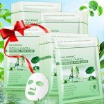 10-Pack Centella Asiatica Calming Face Masks