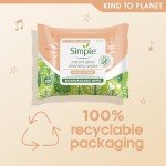 Sensitive Skin Instant Glow Biodegradable Wipes - 20 Pack