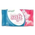 Gentle Extra Large Aloe Vera Body Wipes (80pk)