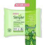 Biodegradable Cleansing Face Wipes - 50 Count
