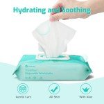 SUNKISS Extra Thick Aloe Body Cleaning Wipes 50ct