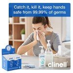 Clinell Antimicrobial Hand Wipes - Travel Pack of 100
