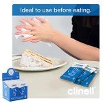 Clinell Antimicrobial Hand Wipes - Travel Pack of 100