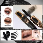 5D Silk Fiber Waterproof Mascara for Lush Lashes