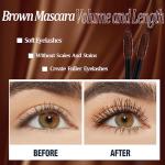 Brown 5D Waterproof Mascara for Amazing Lashes