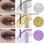 Sparkle Diamond Mascara Set - 3 Glitter Colors