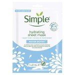 Simple Hydrating Sheet Mask for Dry Skin