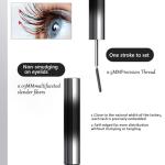 3D Curling Waterproof Mascara - Black, Long-Lasting