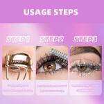 Sparkle Diamond Mascara Set - 3 Glitter Colors