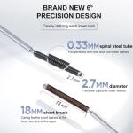 Black Curling Mascara with Iron Wand for Mature Eyes