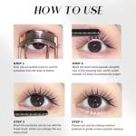 Bisienya 3-Piece Eyelash Curler & Mascara Set