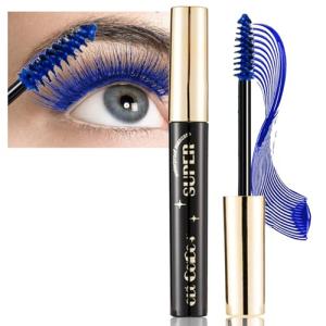 Waterproof Navy Blue Mascara for Bold Volume